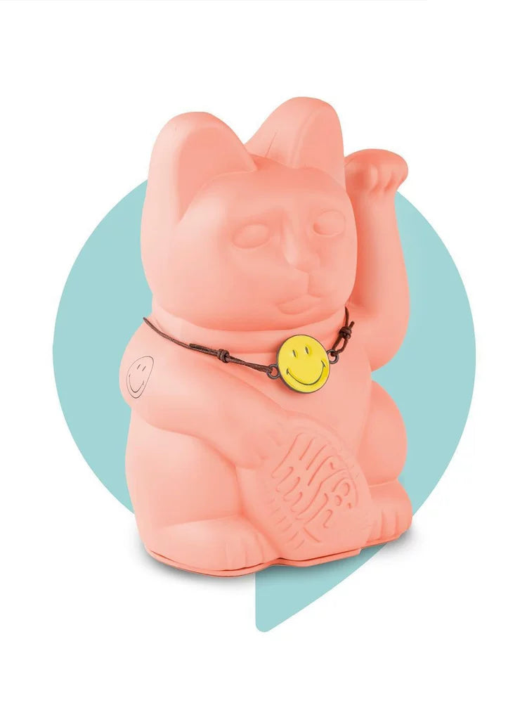 Lucky Cat Automatic Waving Figurine for Home, Storefront & Opening Gifts
